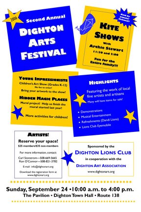 Dighton Arts Festival Poster